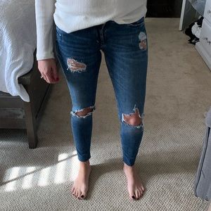H&M Distressed Jeans